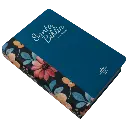 Biblia Reina Valera 1960 Mediana Letra Gigante Tapa Semiflexible Azul Flores [RVR (2).webp
