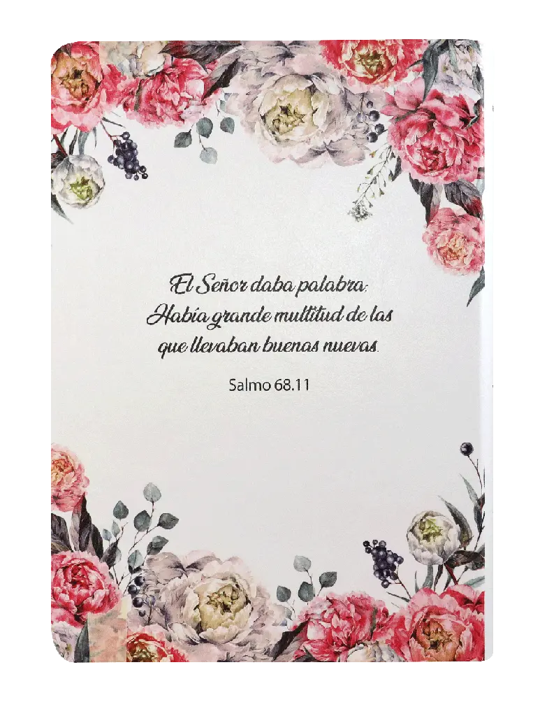 Biblia de Estudio Predicación de Avivamiento Reina Valera 1960 Grande Letra Grande Flores (RVR086cLGEE-PEN) (2).webp