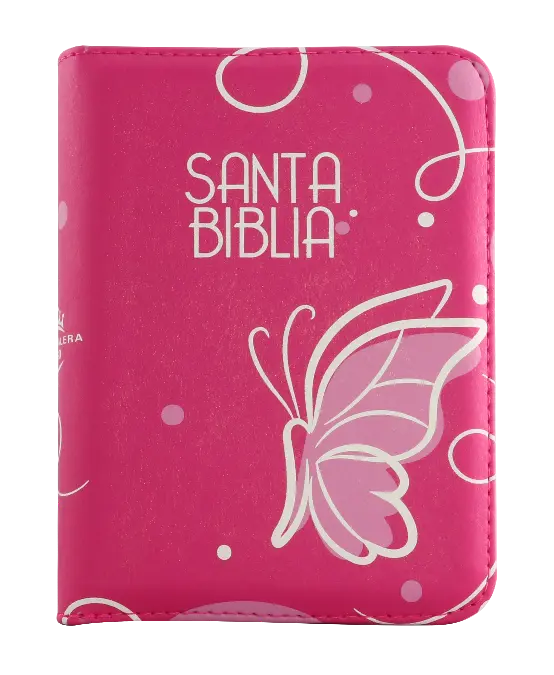 Biblia Reina Valera 1960 Chica Letra Chica Imitación Piel Fucsia Código QR [RVR025cZLMPJR] (1).webp