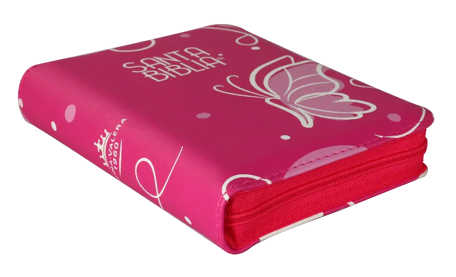 Biblia Reina Valera 1960 Chica Letra Chica Imitación Piel Fucsia Código QR [RVR025cZLMPJR] (3).webp