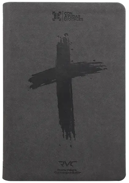 Biblia Reina Valera Contemporánea Mediana Letra Grande Imitación Piel Gris QR [RVC066cLG PJR] (1).webp