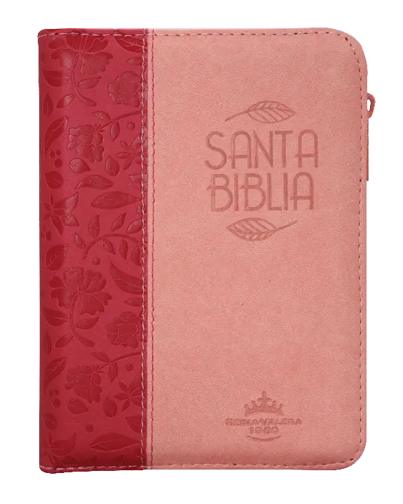 Biblia Reina Valera 1960 Bolsillo Letra Chica Imitación Piel Fucsia QR [RVR026cZTILM PJR] (1).webp