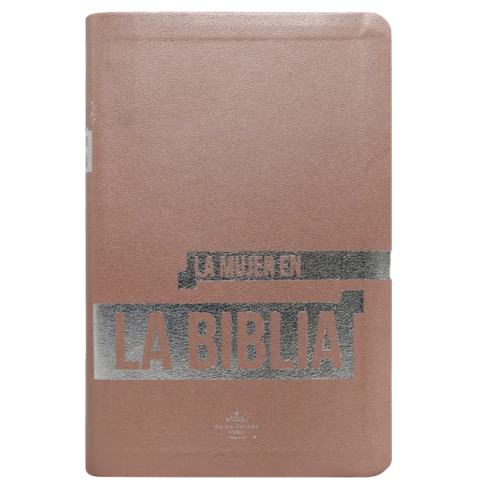 Biblia La Mujer en la Biblia Reina Valera 1960 Mediana Letra Grande BM Imitación Piel Rosa Oro [RVR066c] (1).webp