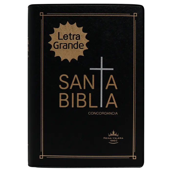 Biblia Reina Valera 1960 Chica Letra Mediana Vinil Negro [RVR042cLG] (1).webp