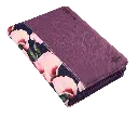 Biblia Reina Valera 1960 Chica Letra Mediana Imitación Piel Morado Flores QR [RVR046cZLM PJR] (3).webp