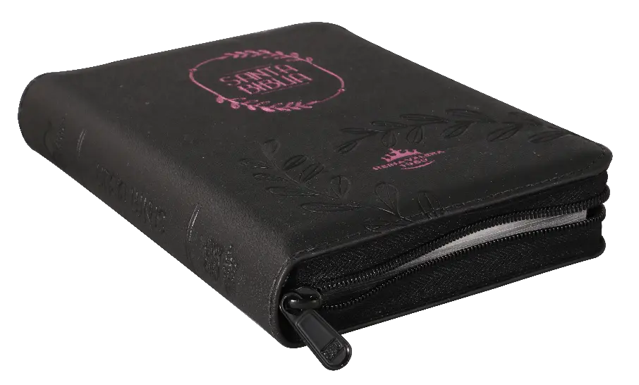 Biblia Reina Valera 1960 Chica Letra Chica Imitación Piel Negro  [RVR045cZTILMPJR] (3).webp