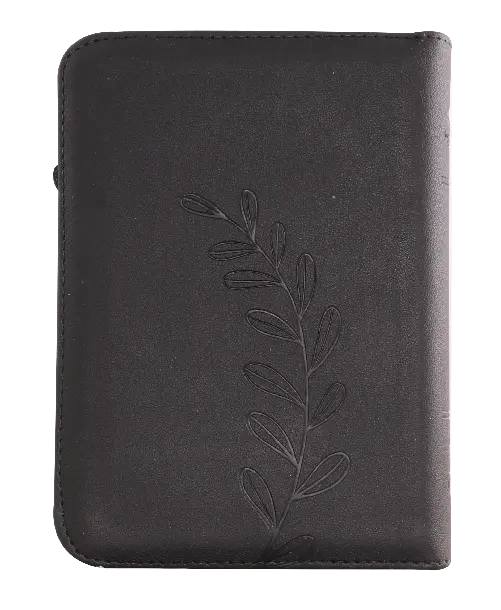 Biblia Reina Valera 1960 Chica Letra Chica Imitación Piel Negro  [RVR045cZTILMPJR] (2).webp