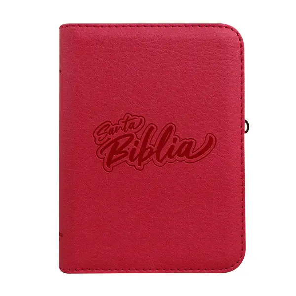 Biblia Reina Valera 1960 Chica Letra Chica Imitación piel Rosa Código QR [RVR046cZLMPJR] (1).webp