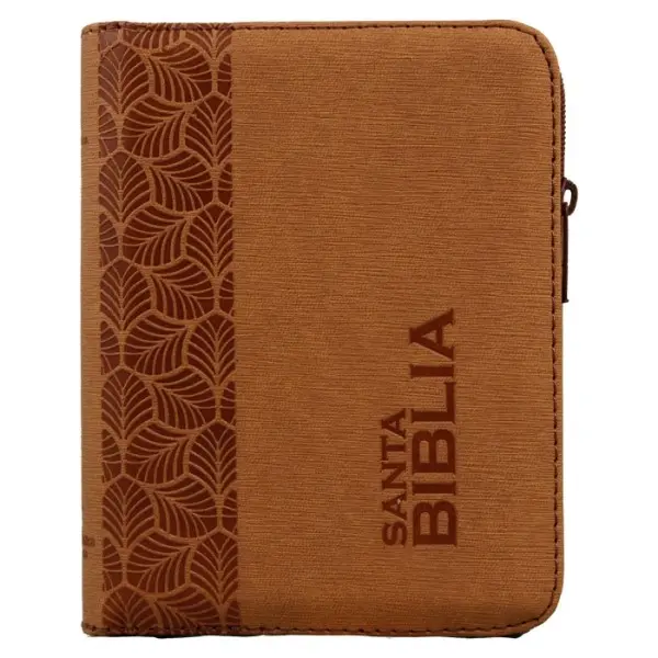 Biblia Reina Valera 1960 Chica Letra Chica Imitación piel Miel Código QR [RVR026cZLMPJR] (1).webp