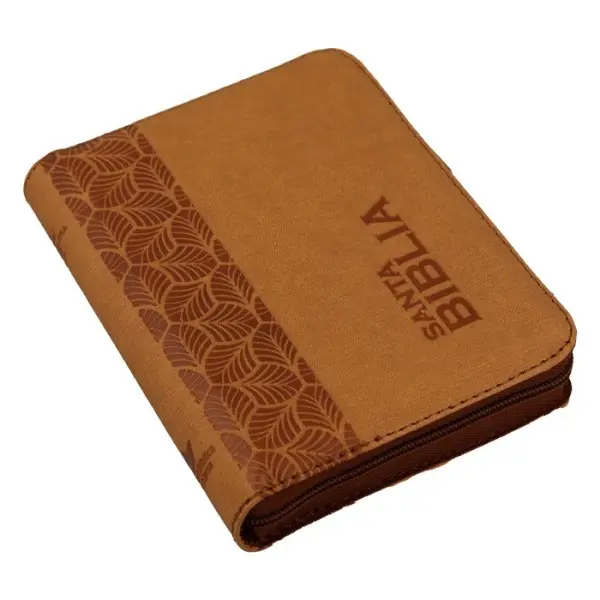 Biblia Reina Valera 1960 Chica Letra Chica Imitación piel Miel Código QR [RVR026cZLMPJR] (2).webp