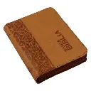 Biblia Reina Valera 1960 Chica Letra Chica Imitación piel Miel Código QR [RVR026cZLMPJR] (2).webp