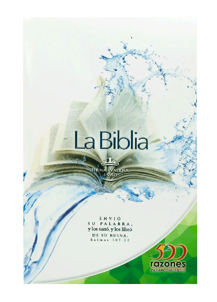 Biblia Misionera 500 Razones Reina Valera 1960 Mediana Letra Chica Tapa Rústica [RVR (1).webp