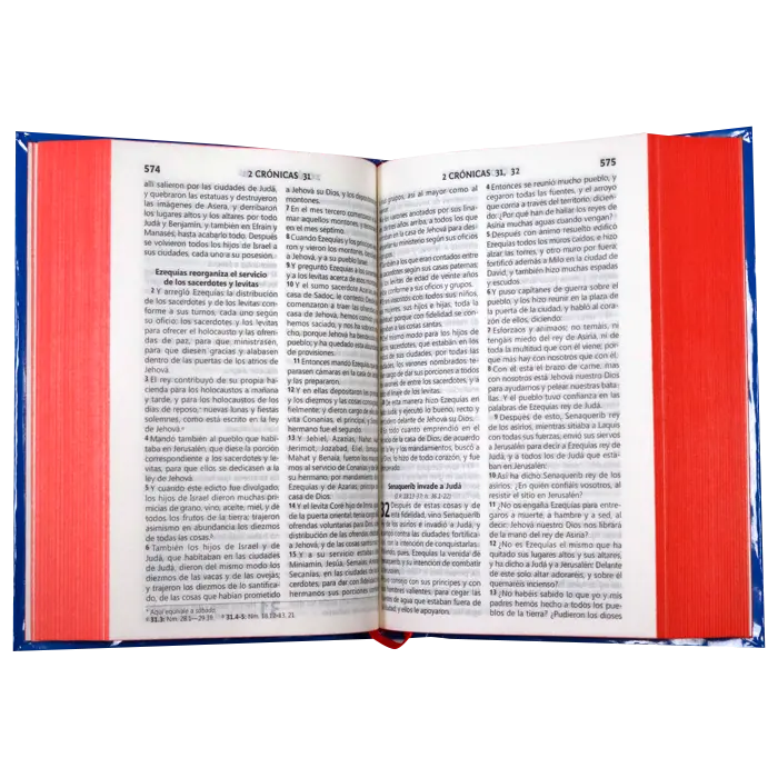 Biblia Reina Valera 1960 Chica Letra Mediana DR Tapa Dura Azul [RVR043cLG].webp