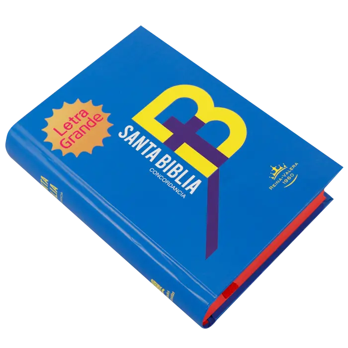 Biblia Reina Valera 1960 Chica Letra Mediana DR Tapa Dura Azul [RVR043cLG] (2).webp
