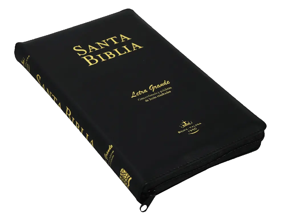 Biblia Reina Valera 1960 Mediana Letra Grande Imitación Piel Negro [RVR065cPJRZTI] (1).webp