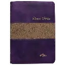Biblia Reina Valera 1909 Mediana Letra Mediana Imitación Piel Morado Duotono [VR055TI] (1).webp