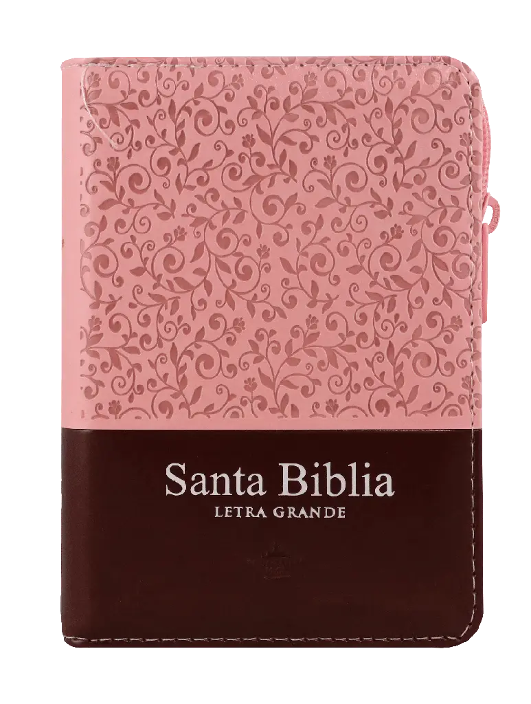 Biblia Reina Valera 1960 Tamaño Bolsillo Letra Mediana Imitación Piel Rosa Marrón (RVR26cLSGiPJRZTI) (1).webp