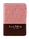 Biblia Reina Valera 1960 Tamaño Bolsillo Letra Mediana Imitación Piel Rosa Marrón (RVR26cLSGiPJRZTI) (1).webp
