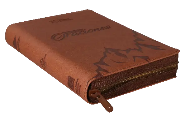 Biblia de Estudio Oraciones Reina Valera 1960 Mediana Letra Grande Imitación Piel Café Código QR [RVR056cZLGPJR] (3).webp