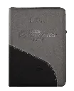 Biblia de Estudio Oraciones Reina Valera 1960 Mediana Letra Grande Imitación Piel Gris Negro Código QR [RVR056cZLGPJR] (1).webp