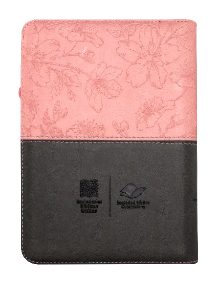 Biblia de Estudio Oraciones Reina Valera 1960 Mediana Letra Grande Imitación Piel Rosa Código QR [RVR056cZLGPJR] (2).webp