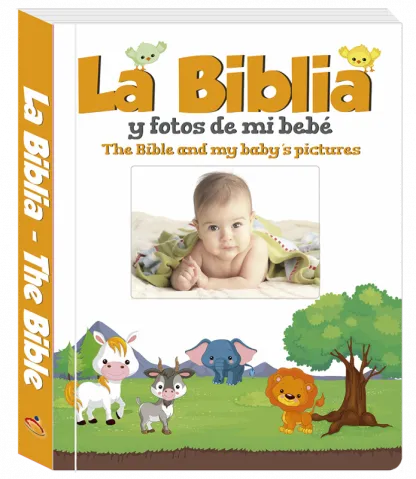 La Biblia y fotos de mi bebé