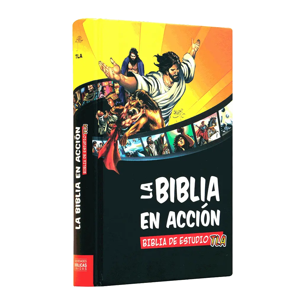 Biblia Infantil de Estudio en Acción Traducción Lenguaje Actual Mediana Letra Chica Tapa Dura [TLA063EBA]