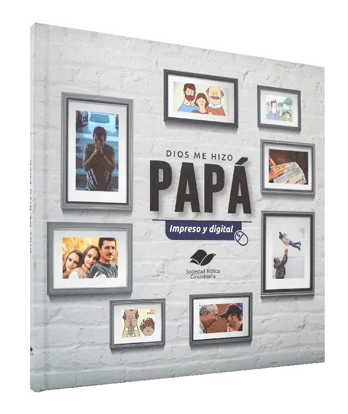 Dios Me Hizo Papá Impreso Código QR