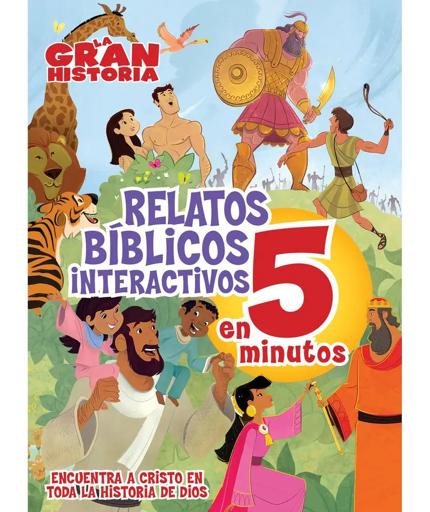 La Gran Historia, Relatos Bíblicos en 5 minutos, tapa dura