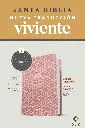 Biblia valor prémium NTV, letra grande con Filament (SentiPiel, Rosa)