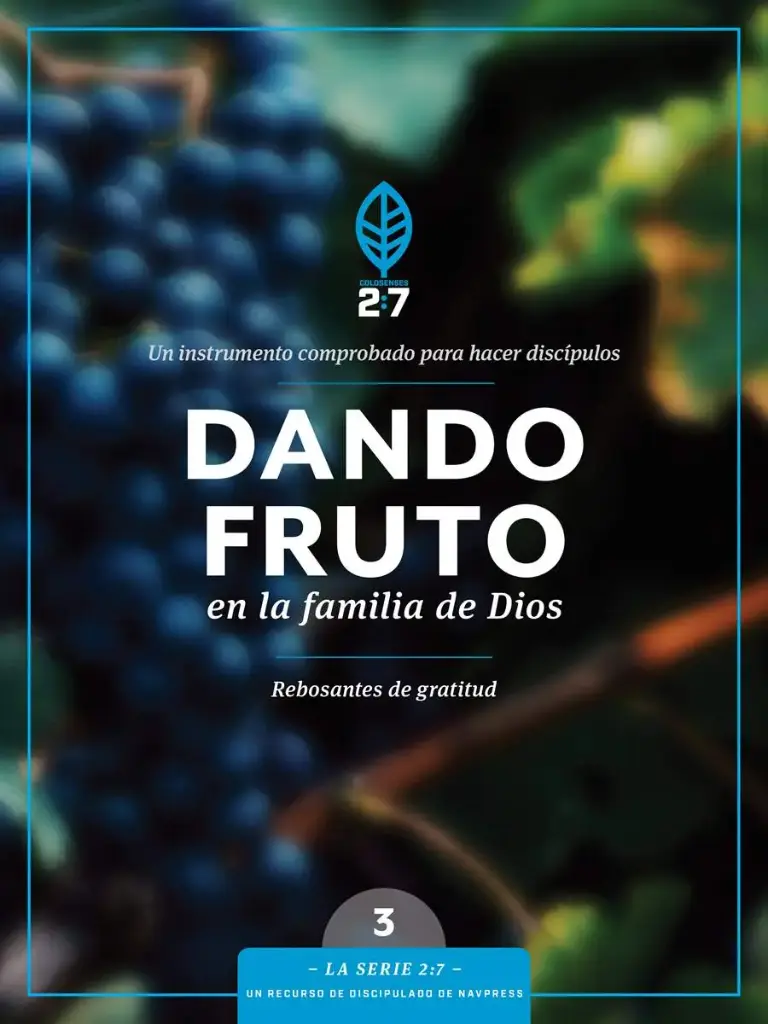 DANDO FRUTO EN LA FAMILIA DE DIOS: UN CURSO DE DISCIPULADO PARA FORTALECER SU CAMINAR CON DIOS