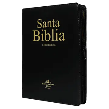 Biblia Reina Valera 1960 Grande Letra Gigante Imitación Piel Negro [RVR085LGiCZaTIPJR]