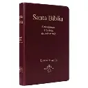 Biblia Reina Valera 1960 Mediana Letra Grande Vinil Vino [RVR062cLGPJR]