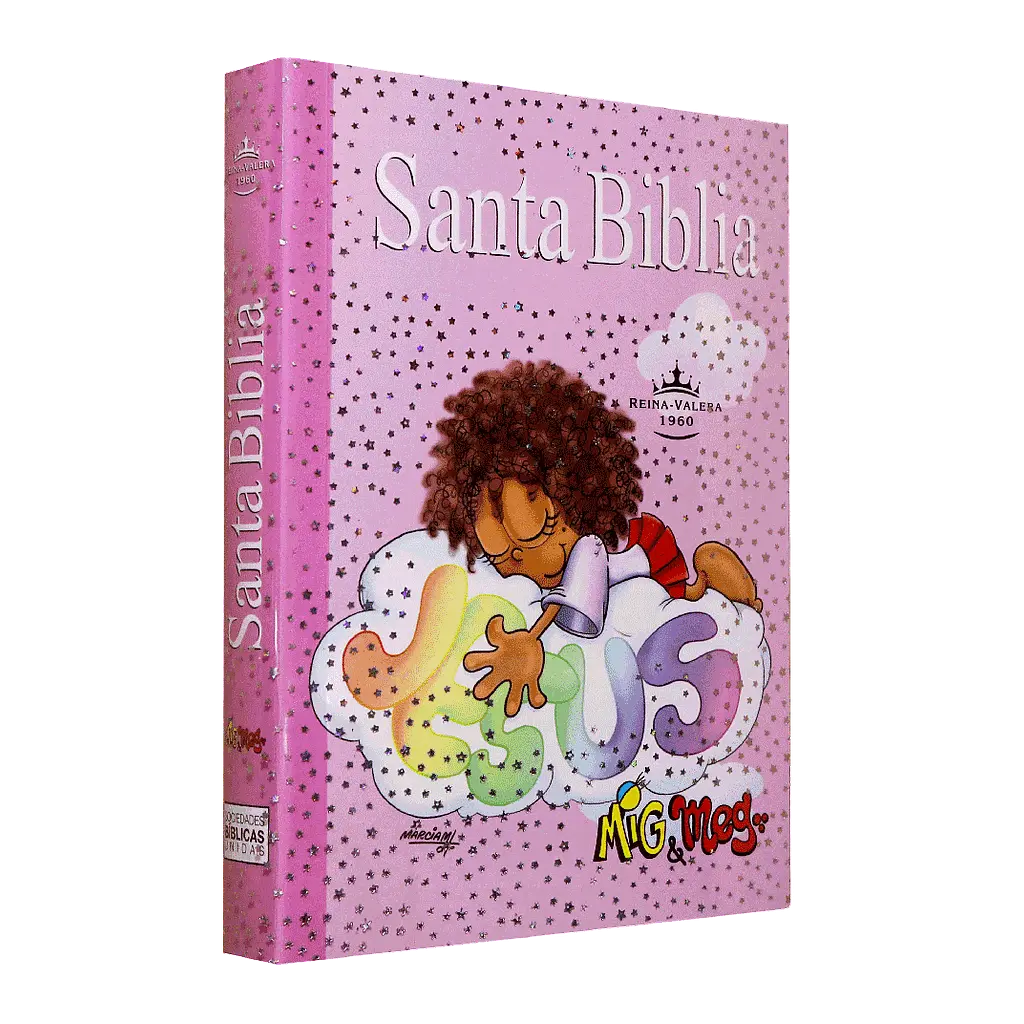 Biblia Misionera Infantil Reina Valera 1960 Chica Letra Chica Rústica Rosa [RVR040eMM]