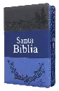 Biblia Reina Valera 1960 Mediana Letra Grande Imitación Piel Gris Azul Marino [RVR056CLGPJRTIZ]