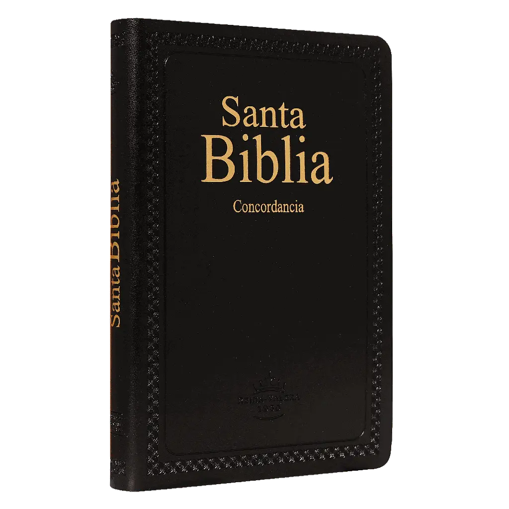 Biblia Reina Valera 1960 Mediana Letra Mediana Imitación Piel Negro [RVR066ec]