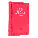 Biblia Reina Valera 1960 Mediana Letra Mediana Imitación Piel Rosa [RVR066ec]