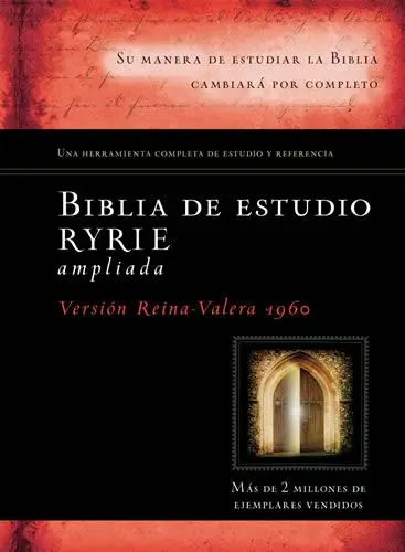 Biblia de estudio Ryrie ampliada RVR60 - Tapa Dura