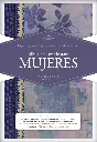 RVR 1960 Biblia de Estudio para Mujeres, azul floreado tela impresa
