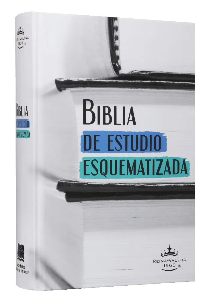Biblia de Estudio Esquematizada Reina Valera 1960 Mediana Letra Mediana Tapa Dura [RVR063EEc]