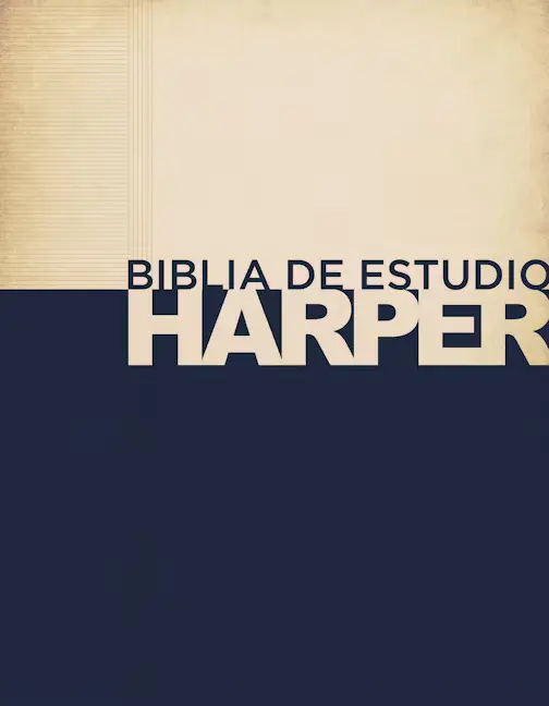 Biblia De Estudio Harper Reina Valera 1960, Tapa Dura