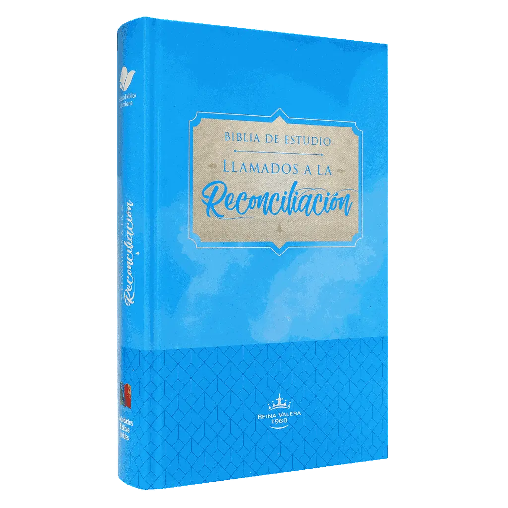 Biblia de Estudio Reconciliación Reina Valera 1960 Mediana Letra Grande Tapa Dura Azul [RVR063EELG]