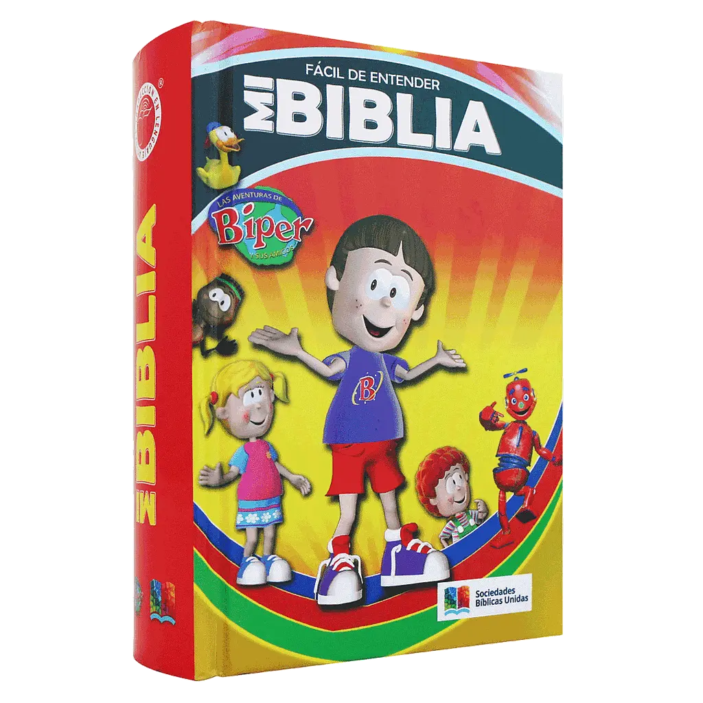 Biblia Infantil Biper Traducción Lenguaje Actual Chica Letra Chica Tapa Dura Código QR [TLA023eBIPER]