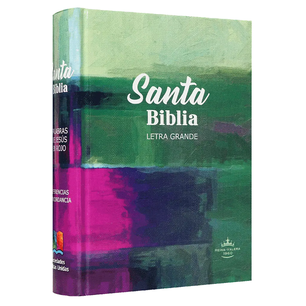 Biblia Reina Valera 1960 Mediana Letra Grande Tapa Dura Verde [RVR053CLGPJRAG]