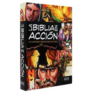 Libro en Biblia en Acción Traducción Lenguaje Actual Mediana Pasta Dura Comics [TLA563PBA]