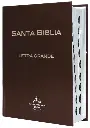 Biblia Reina Valera 1960 Mediana Letra Grande Tapa Dura Café [RVR053CTILGPJR]