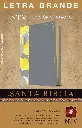 Santa Biblia NTV, Edición compacta, letra grande, Gris/Amarillo