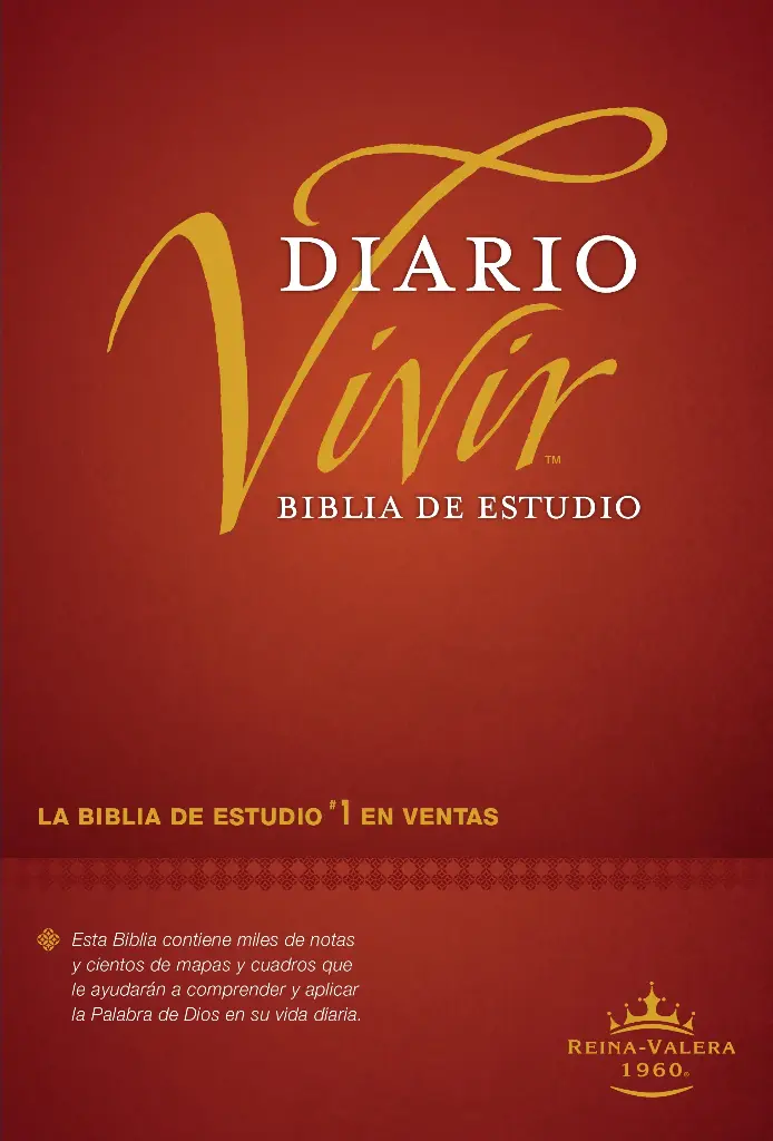 Biblia de estudio del diario vivir RVR60, Pasta Dura