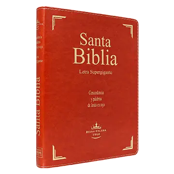 Biblia Reina Valera 1960 Gigante Letra Supergigante Imitación Piel Marrón [RVR096CLSGIPJRTI]