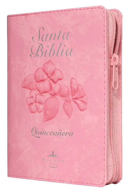 Biblia Fuente de Bendiciones Reina Valera 1960 Chica Letra Mediana Imitación Piel Quinceañera [RVR046cLMFBTIZ]